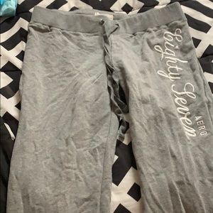 gray sweats